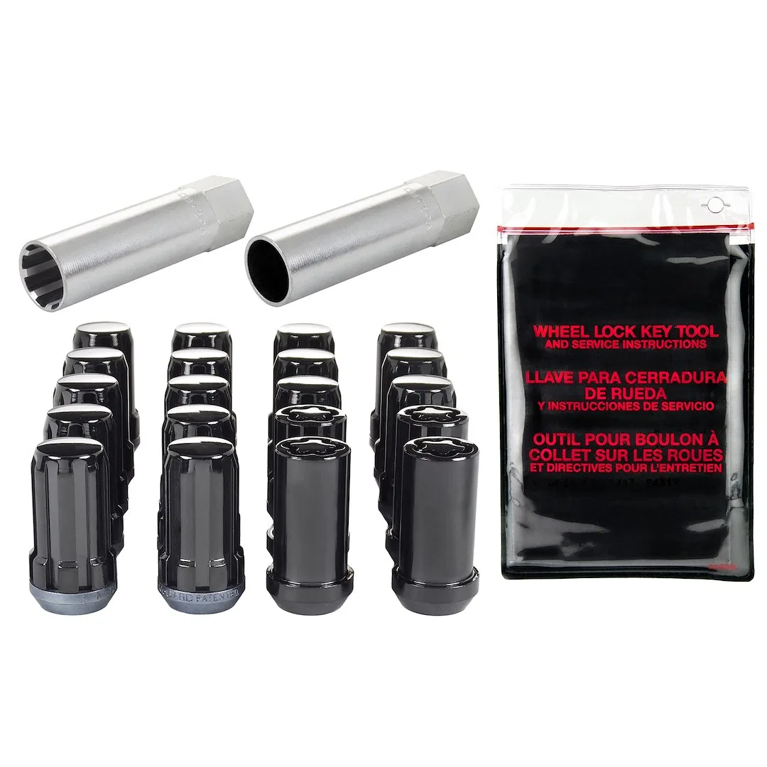 65515BK – MCGARD Wheel Installation Kit, 5 Lug Kit 14 Millimeter X 1.5 Thread Size 60 Degree Conical Acorn Use With A...